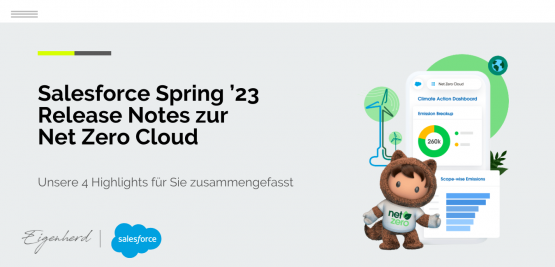 alesforce Spring ’23 Release Notes Net Zero Cloud