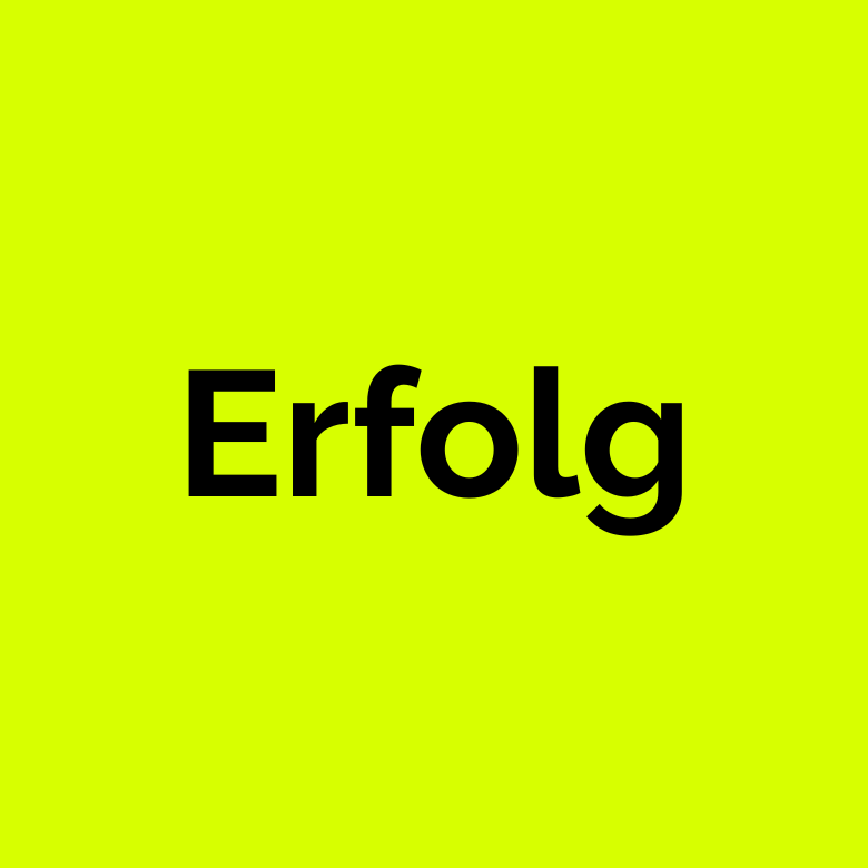 Erfolg